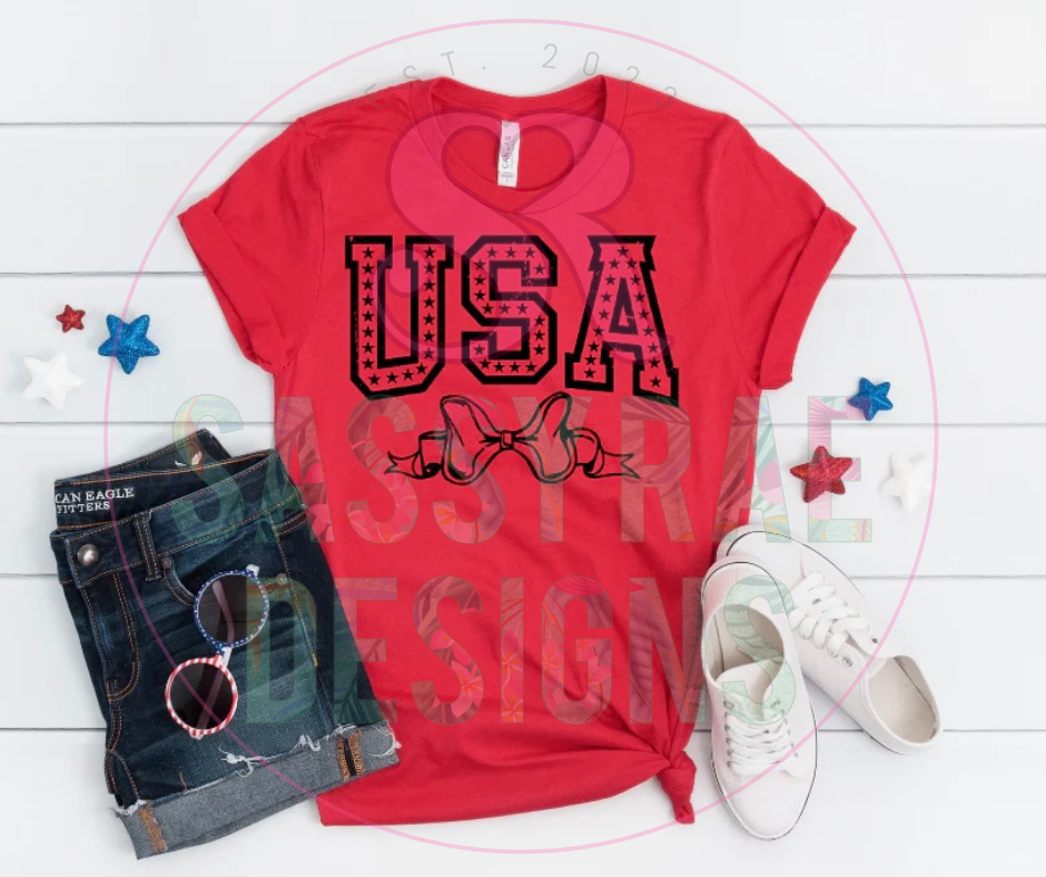 USA Bow Tee