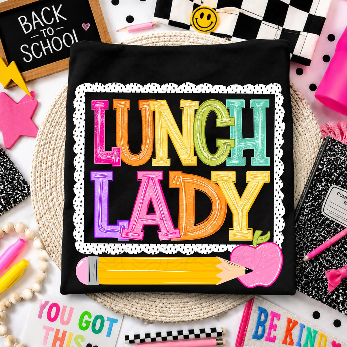 **Pre Order** Lunch Lady Tee