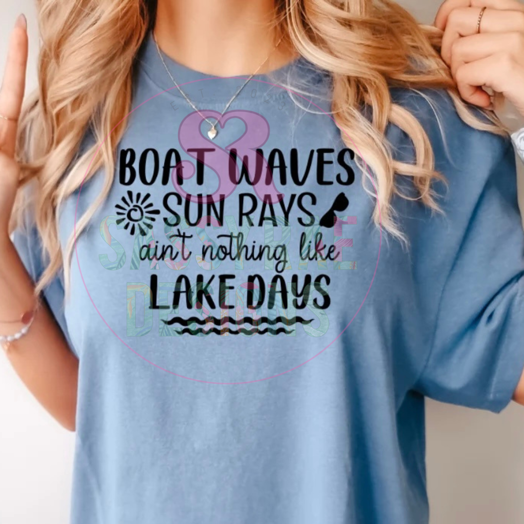 Boat Waves Tee
