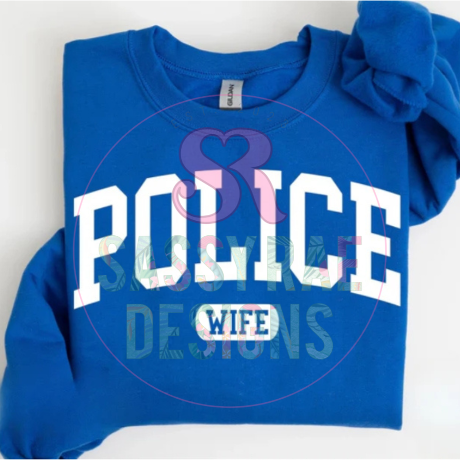 Police Wife Tee