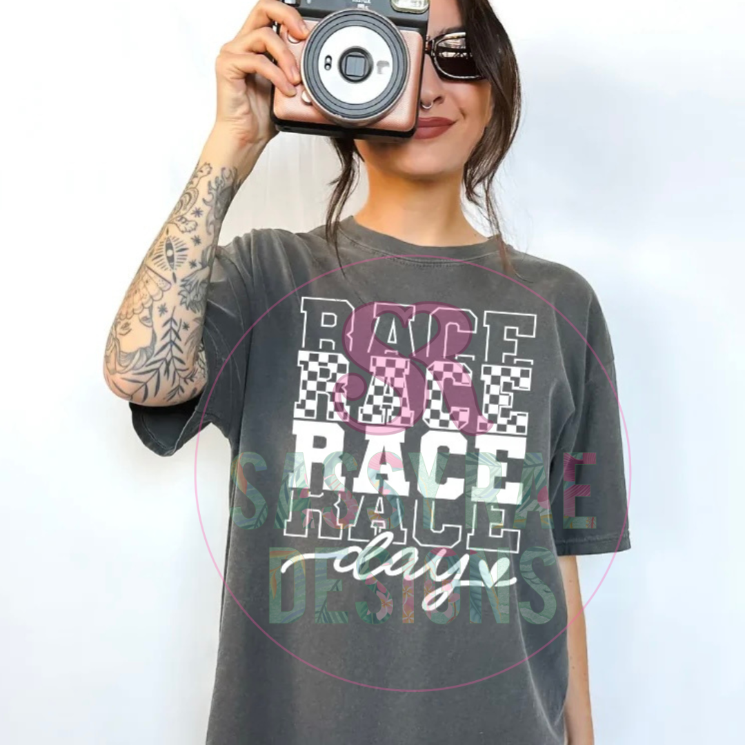 Race Race Day Tee