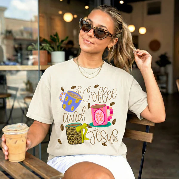 **PRE ORDER** Coffee & Jesus Tee