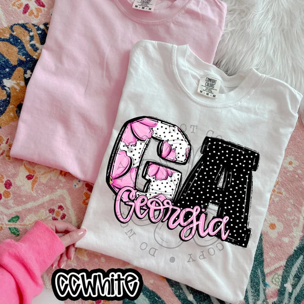 **PRE ORDER** Cowhide States Tee