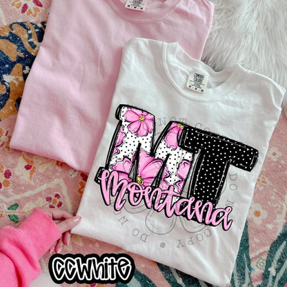 **PRE ORDER** Cowhide States Tee