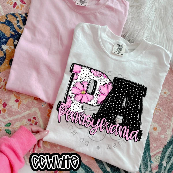 **PRE ORDER** Cowhide States Tee