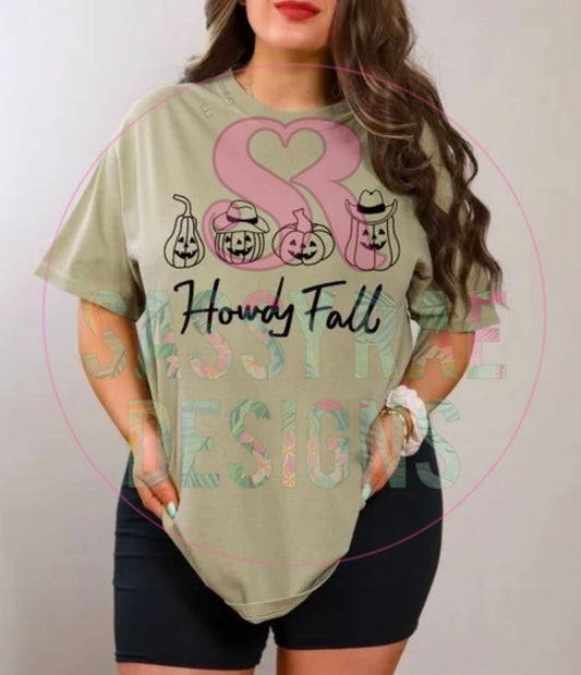 Howdy Fall Pumpkin Tee