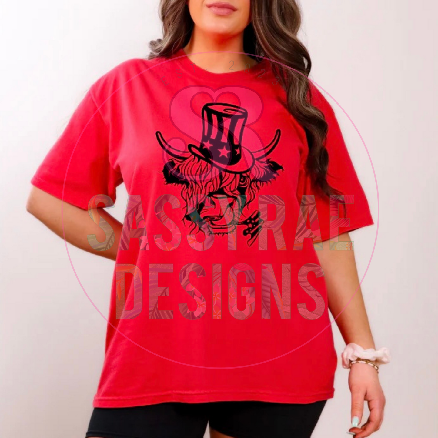 Freedom Cow Tee