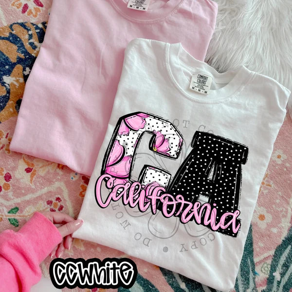 **PRE ORDER** Cowhide States Tee