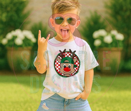 YOUTH Boy Reindeer Tee