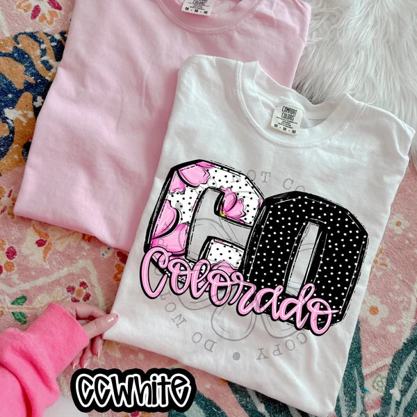 **PRE ORDER** Cowhide States Tee