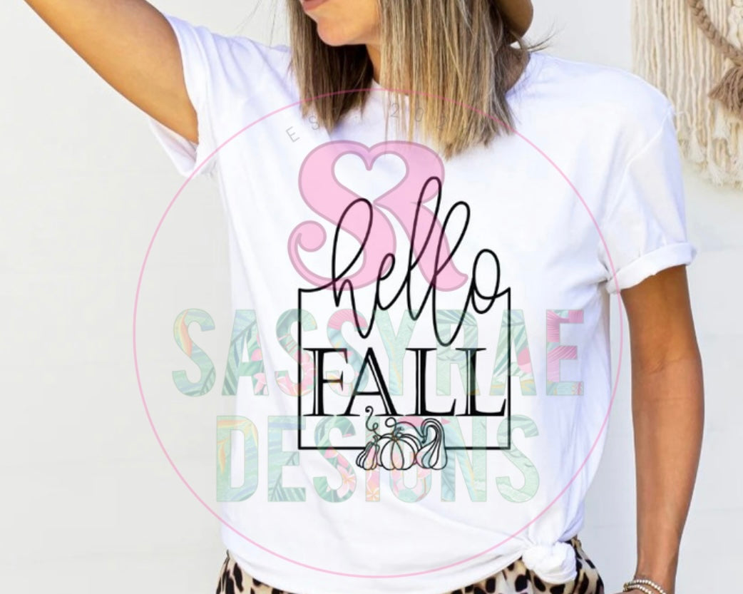 Hello Fall Tee