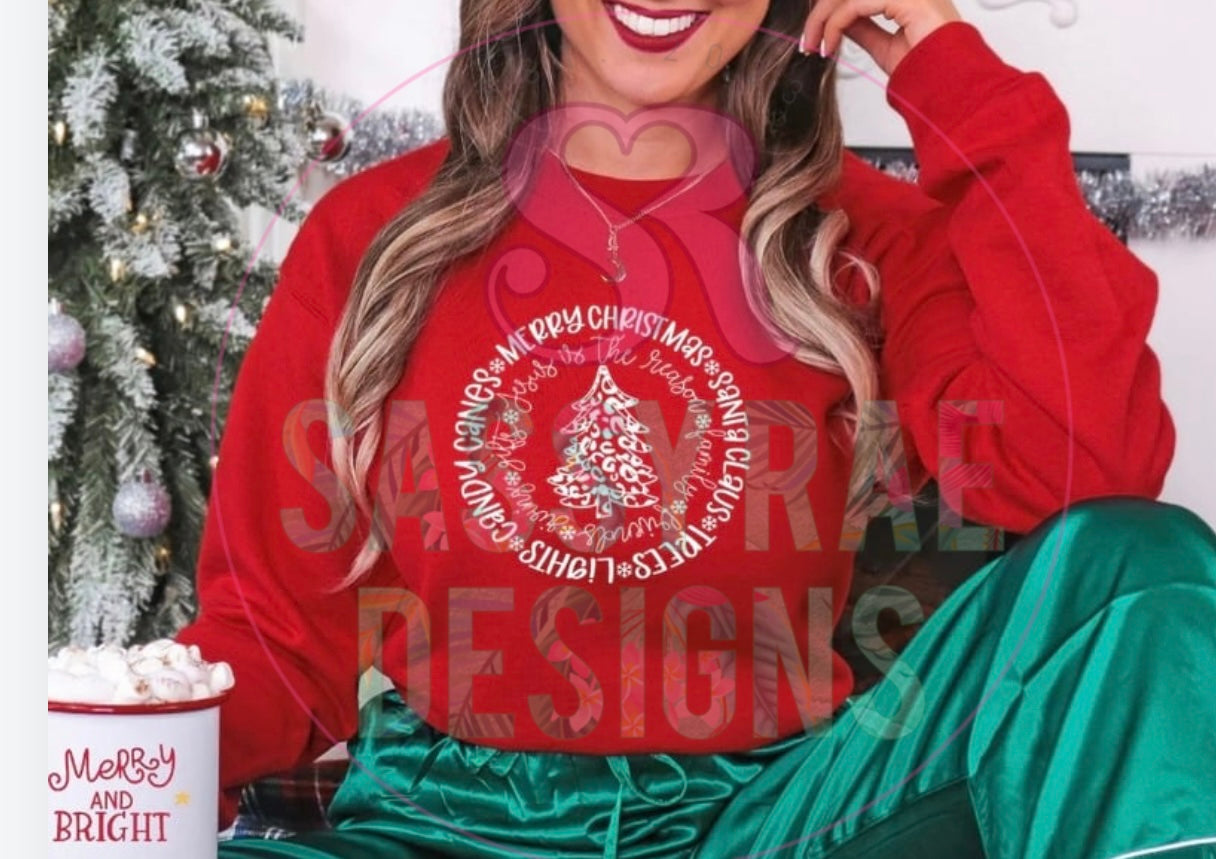 Cheetah Tree Circle Tee