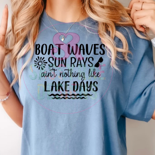 Boat Waves Tee
