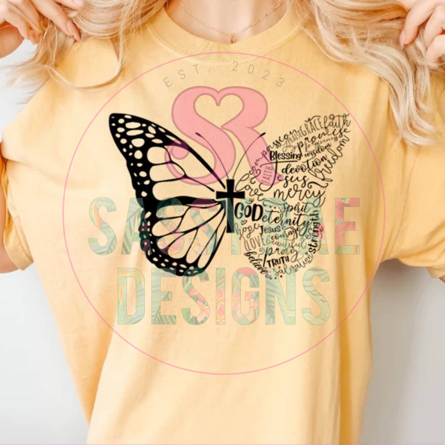 Butterfly Cross Tee