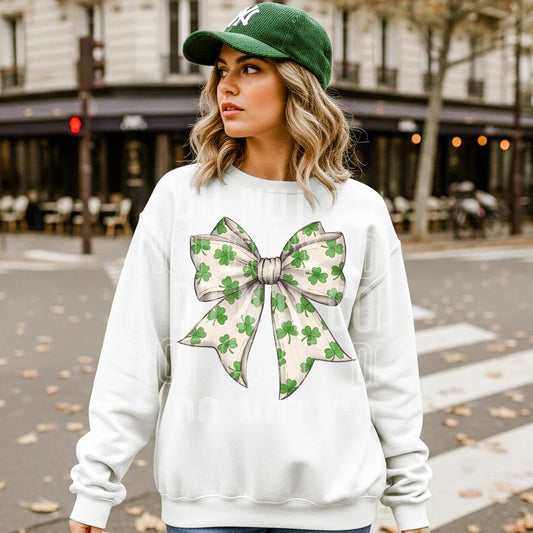 ** PRE ORDER ** Clover Bow Short Sleeve Tee