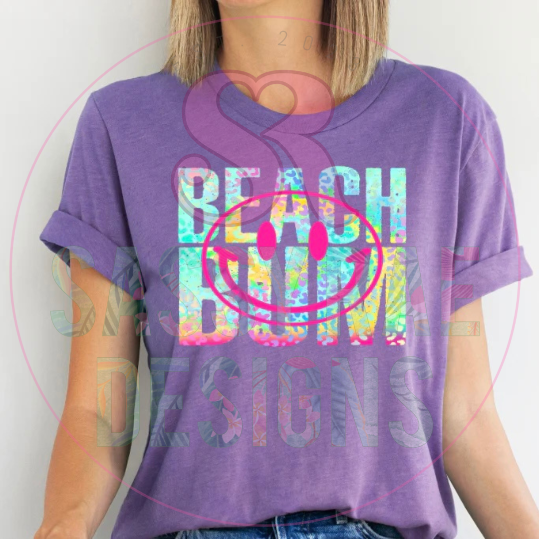 Colorful Beach Bum