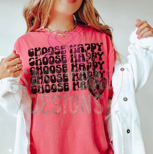 Choose Happy Tee