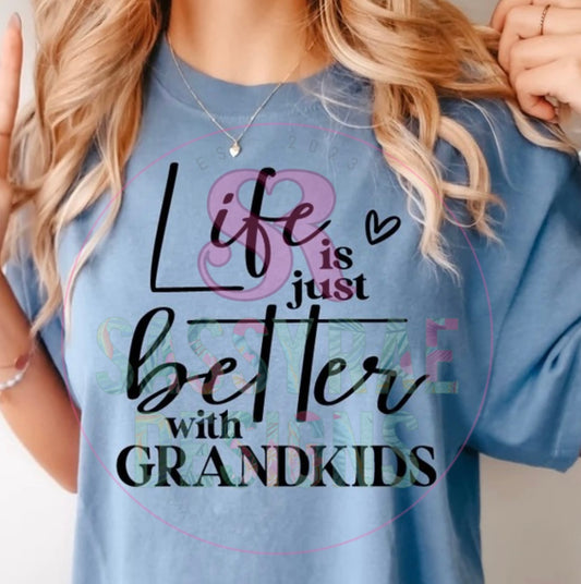 Better with Grandkids Tee