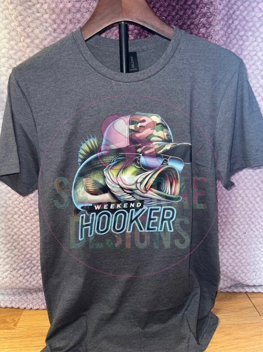 Gray Weekend Hooker Tee