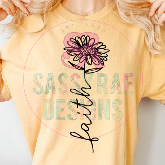 Faith Daisy Tee