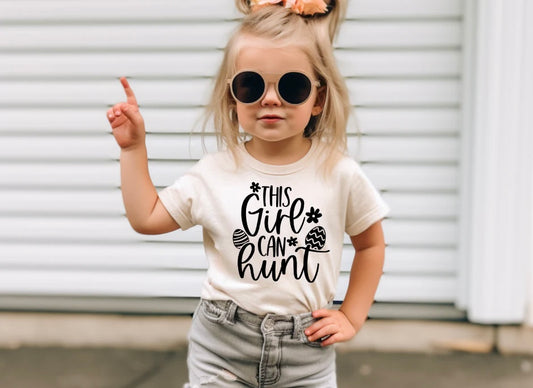 KIDS Girl on Hunt Tee