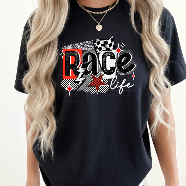 ** PRE ORDER ** Race Life Short Sleeve Tee