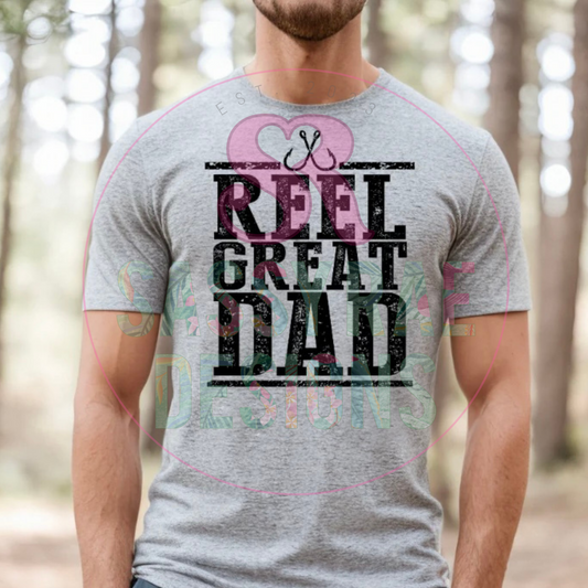 Reel Great Dad Tee