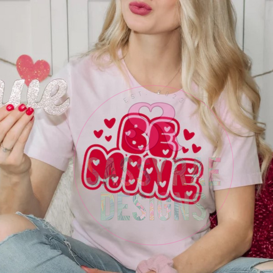 Be Mine Valentines Day Tee