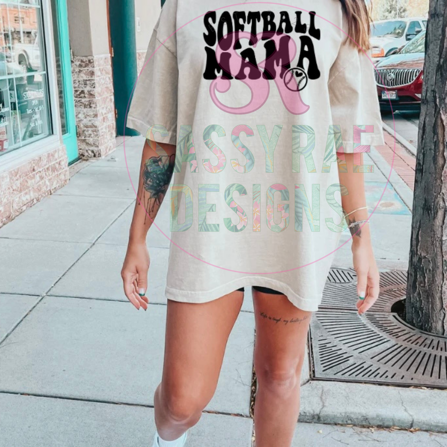 Softball Mama Tee