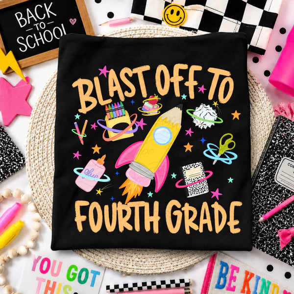 ADULTS **PRE ORDER** Blast Off School Tees