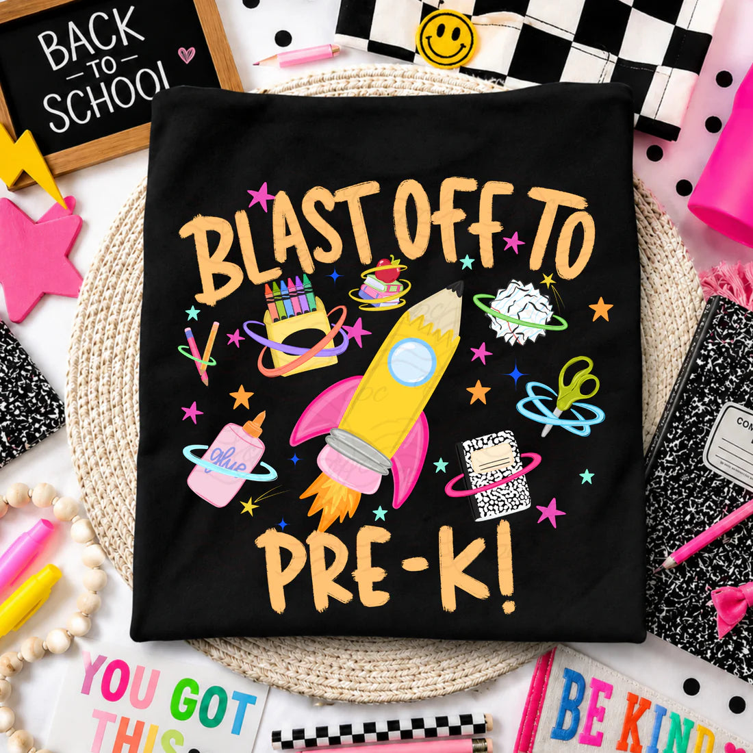 ADULTS **PRE ORDER** Blast Off School Tees