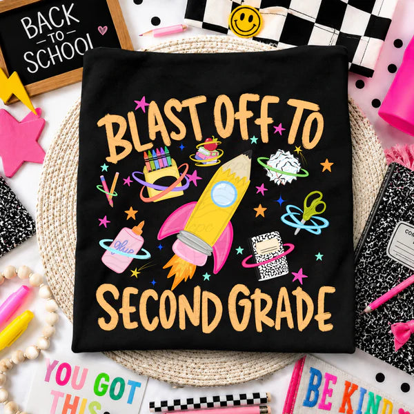 ADULTS **PRE ORDER** Blast Off School Tees