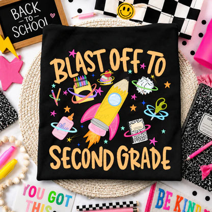 ADULTS **PRE ORDER** Blast Off School Tees