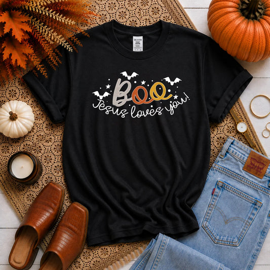 **PRE ORDER** Boo Jesus Loves You Tee