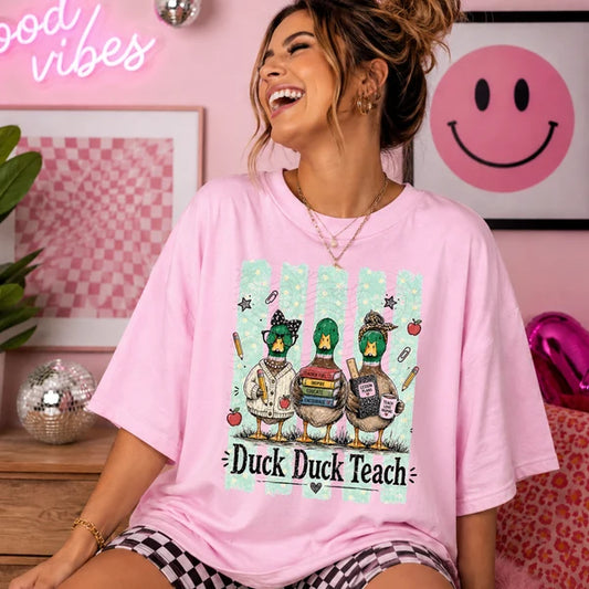 **PRE ORDER** Duck Duck Teach Tee