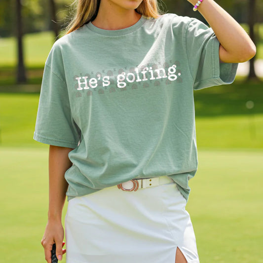 ** PRE ORDER ** Golfing Short Sleeve Tee