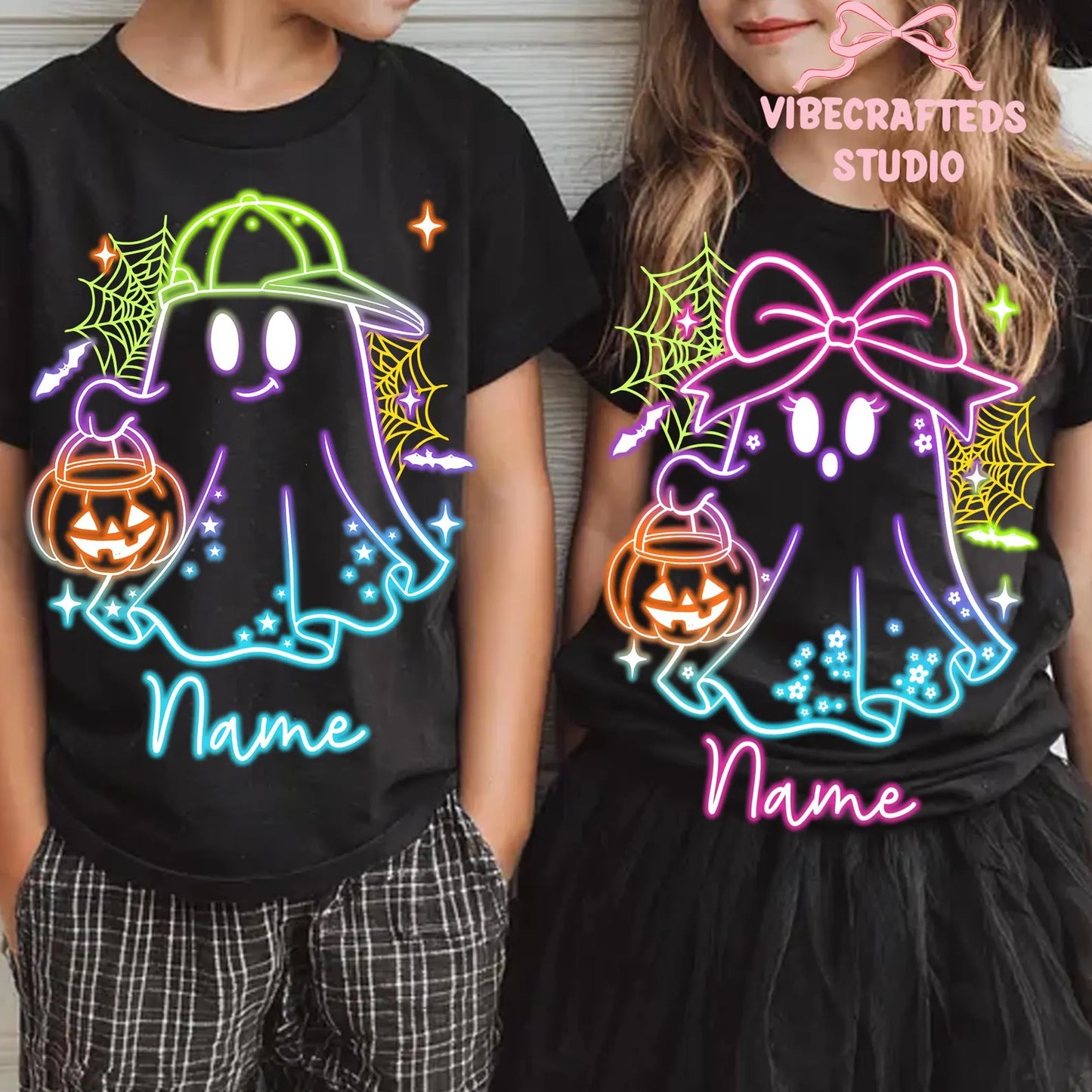**PRE ORDER** KIDS Neon Ghost Tee